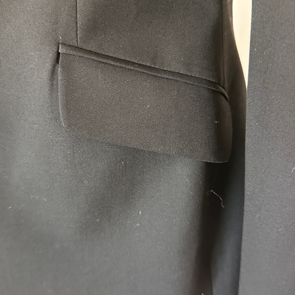 SOLD Zara Black Blazer Tailored Formal Jacket XS - Picture 5 of 10